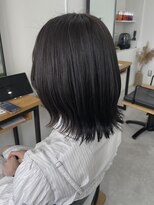 ウル 岡山駅店(ULu.)&nbsp;ミディアムスタイル　くびれ巻き