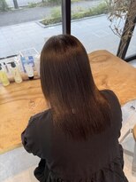 ビューブルー 亀戸錦糸町(VIEW BLUE)&nbsp;美髪シアーカラー髪質改善レイヤーカット切りっぱなしボブ