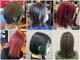 カットウェルズ ラブコオリヤマ 郡山店(Cut Well's Love Koriyama)の写真/やってみたいカラーも、似合わせ重視でご提案◎自分らしく楽しめるデザインが人気♪