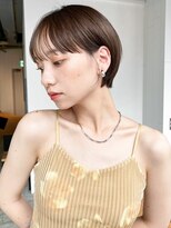 アイティー バイ アルバム 中野店(IT by ALBUM)&nbsp;ショート前髪カットおくれ毛くびれヘア_ba480772