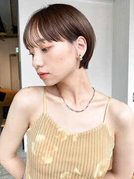アイティー バイ アルバム 中野店(IT by ALBUM) ショート前髪カットおくれ毛くびれヘア_ba480772
