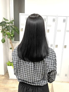 セイドット フクオカ(Say.FUKUOKA) 【レディース・大名】艶髪ストレート×重めロングスタイル