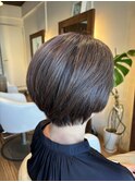ショートボブ