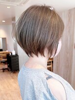 セイドット オモテサンドウ(Say. omotesando) Say.ショート丸みショートグランマッシュヘーゼルグレージュ青山