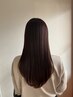 髪質改善◇酸性ストレート+カット+カラー　27000→23000