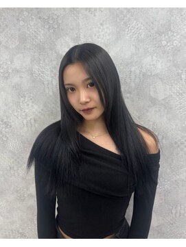 ティアム 渋谷店(Tiam shibuya) 海外ガール風ブルーブラック