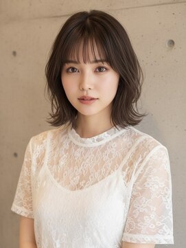 ミー 岡崎(mii) 【mii岡崎】エアリーフェザーボブ