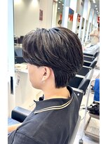 オーシャントーキョー 仙台(OCEAN TOKYO)&nbsp;フェザーショートニュアンスパーマセンターパートツーブロック