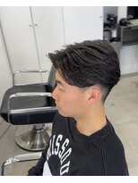 グルーマーズトウキョウ(GROOMER/S TOKYO)&nbsp;ラフカール/men's/メンズ/刈り上げセンターパート/神保町