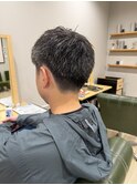 スッキリ見える繋げる刈り上げ