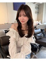フェブ(fev)&nbsp;［fev_otoha］Olive brown＋layercut
