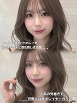 ラビス クローバー(Lovis clover)&nbsp;透明感カラー/レイヤーカット/ブリーチなしダブルカラー/熊谷