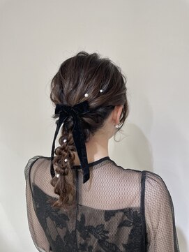 ヘアセットサロン クリアリティ(clarity) あみおろしスタイル