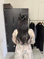 アトレ 福岡大名店(attrait)&nbsp;ブラウンロングは大人っぽさが引き出せる