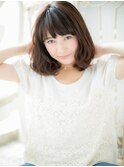 *+CUORE+*…上品＆カジュアル☆斜めバングミディa【cuore柏】