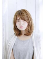 イコウヘアデザイン(icou hair design) ♪透け感たっぷり♪ミディアムカール♪