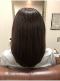 髪質改善カラーエステ ブラウンロングストレート【verite 南柏】