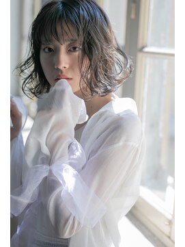 マウロア(MAULOA) 【Mauloa】大人かわいいミディアム 伸ばしかけヘア ラフウェーブ