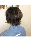 ショートウルフ×トリートメント