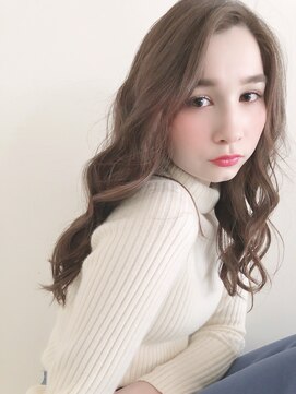 チョビー 銀座(chobii) グレージュ/デジタルパーマ/ルーズウエーブ/ゆるふわ/高柳