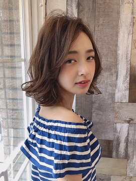 アン ビー(an B) 【anB】ゆるふわ外ハネカール