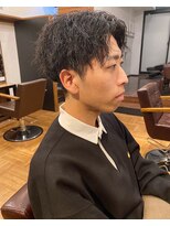 アイリーヘアデザイン(IRIE HAIR DESIGN) 【IRIE HAIR赤坂】センターパート×ツイストスパイラルパーマ