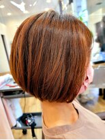 ヘアーズビースリー ポートサイド&nbsp;ミニボブ 前下がり　20代30代40代　[横浜/横浜駅]