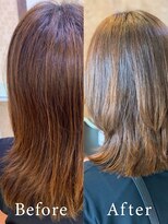 アークスヘアー&nbsp;大人かわいいレイヤースタイル☆透明感シアーアッシュブラウン