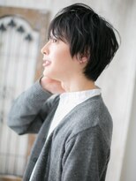 モッズヘア メン 南越谷南口店(mod's hair men) ビジネスも◎黒髪ウェット束感ショートL