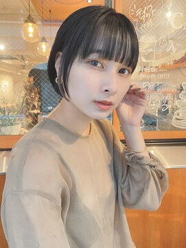 ルービック(Rubik's) 小顔に見える大人ショートボブ/インナーカラー