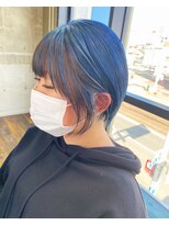 ガルボ ヘアー(garbo hair)&nbsp;#ガルボ#ハイトーン#エクステ#ブリーチ#髪カリスマ#10代#20代