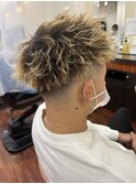 ジェットモヒカン スキンフェード ツイスト