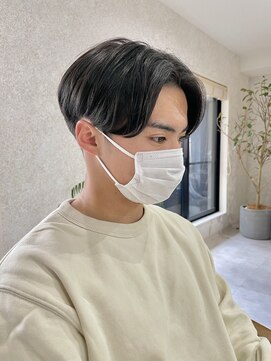 メレ 仙台(Mele) 仙台ニュアンスパーマ/仙台メンズパーマ/仙台センターパート