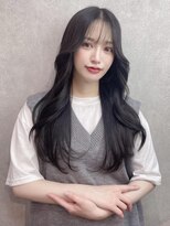 アールクリップ 表参道(ar clip) サラ艶ロングレイヤーカットサイエンスアクア髪質改善韓国ヘア