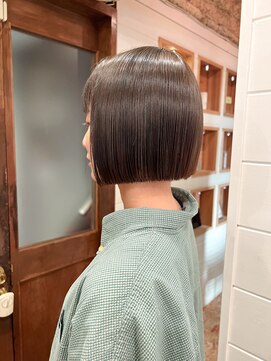 ラレイ(Lalei) 【ささき】切りっぱなしボブ、パツっとボブ、ミニボブ、ボブ