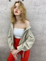 イキ 表参道(iki omotesando)&nbsp;ミディアムヘア/スラッシュ/グレージュカラー/デザインカラー