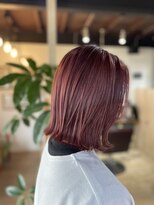 ヘア テテ(hair Tete)&nbsp;ダブルカラーでつくるピンクカラー