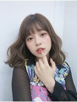 オリジンズヘアーセカンド 守谷店(Origins hair 2nd)&nbsp;シースルーバング×ベージュカラー×｢髪質再生｣BYKARTE TR