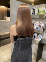 クーラ(Cura)&nbsp;【Cura原宿】湿気対策・美髪アルカリ矯正ロング・艶ブラウン