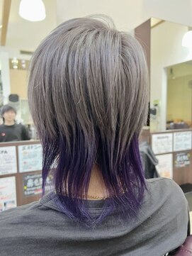 アクトプレミアヘアー栄(Act premier hair sakae) メンズマッシュウルフダブルカラー