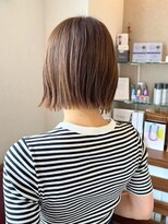 シェール(cher)&nbsp;ショートボブ/切りっぱなしショート【cher西宮北口：IKUKA】