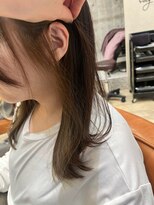 コージー(Kozy) インナーカラー×ミルクティーベージュ