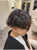 メンズツイストスパイラルパーマ