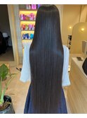 【50代】酸性縮ストレート×髪質改善トリートメント