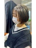 あご下1cm♪タッセルボブ