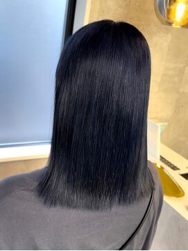 スキル 水戸(SKILL) アッシュブラック/トリートメントストレート