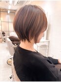 丸みショート/ショート/ショートボブ/ボブ/髪質改善/大宮