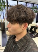 ツイストスパイラルパーマ/マッシュ