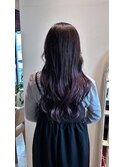 ラベンダーグレージュ×グラデーションカラー