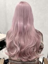 ロウル 渋谷(LOWRL)&nbsp;ホワイトピンクラベンダー/ブリーチ